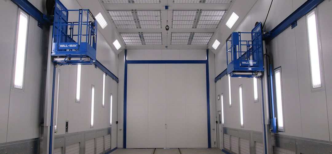 SLF   Combined paint spraying and drying booths